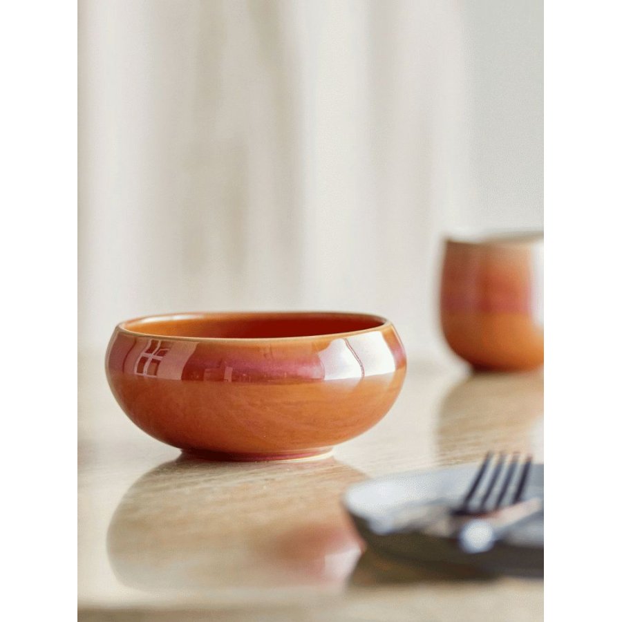 Bloomingville Roselyn Sk�l 4 stk. �14 cm, Rosa