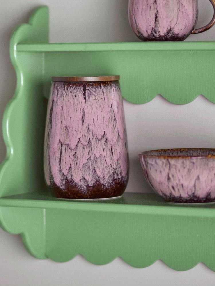 Creative Collection Rayen Krukke m. L�g H18 cm, Rosa