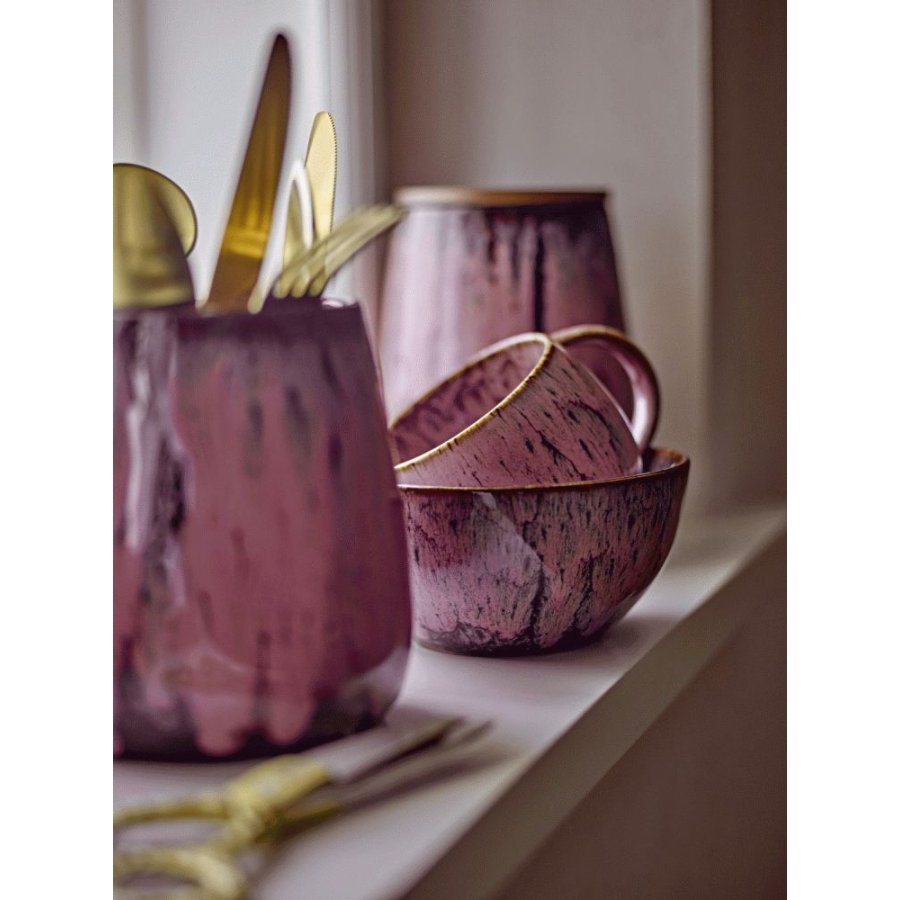 Creative Collection Rayen Krukke m. L�g H14,5 cm, Rosa