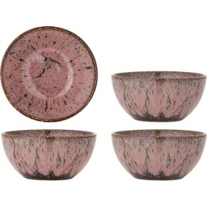 Creative Collection Rayen Sk�l 4 stk. �14,5 cm, Rosa
