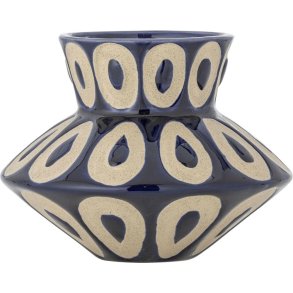 Bloomingville Bashir Vase H12 cm, Bl�