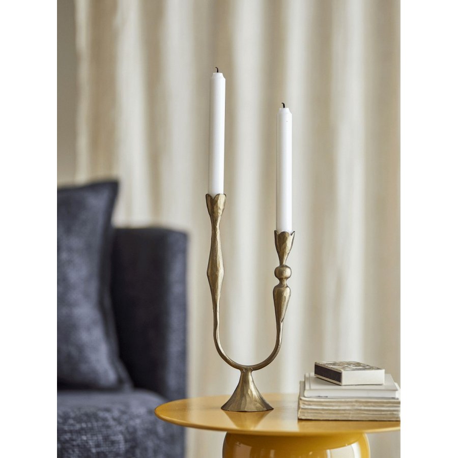 Bloomingville Vesc Lysestage H30,5 cm, Messing