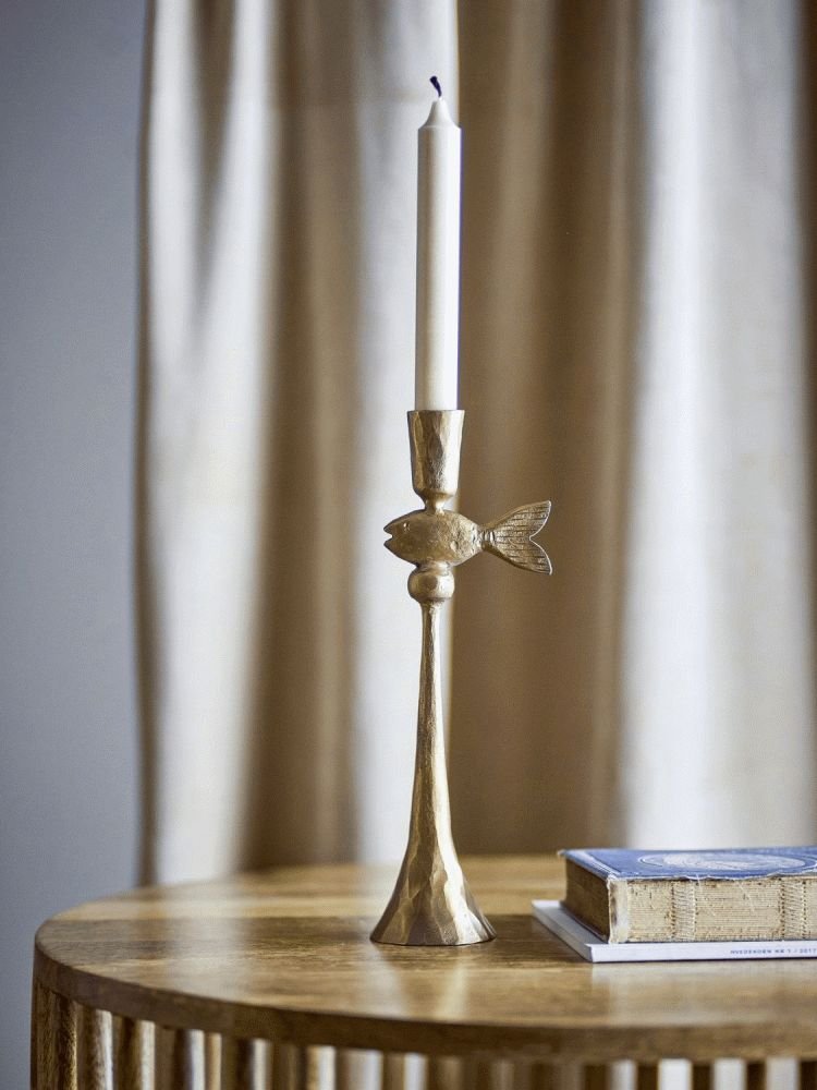 Creative Collection Capet Lysestage H28 cm, Messing