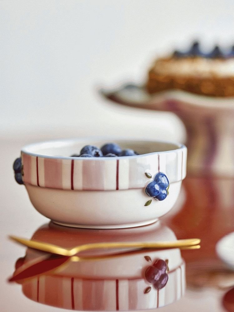 Bloomingville Carry Sk�l 4 stk. �13,5 cm, Rosa