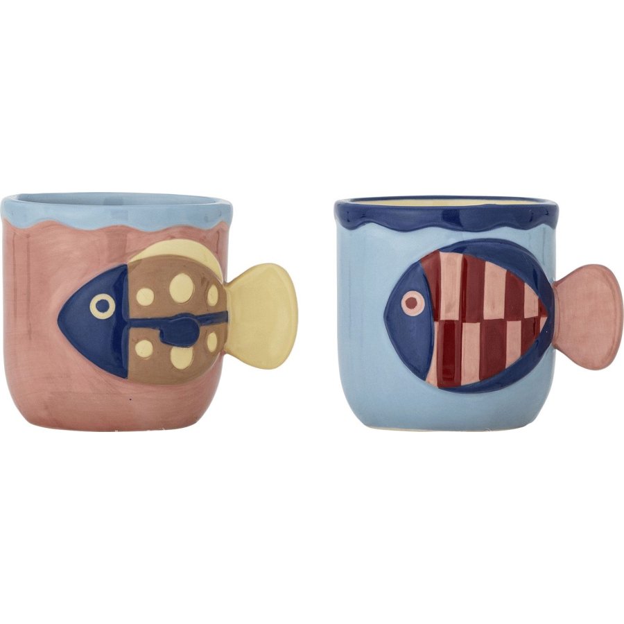 Bloomingville Willy Kop 2 stk. 20 cl, Multi