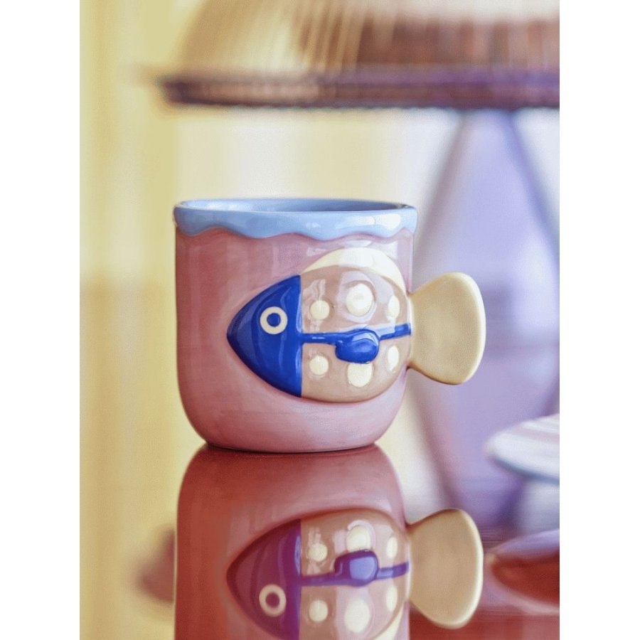 Bloomingville Willy Kop 2 stk. 20 cl, Multi