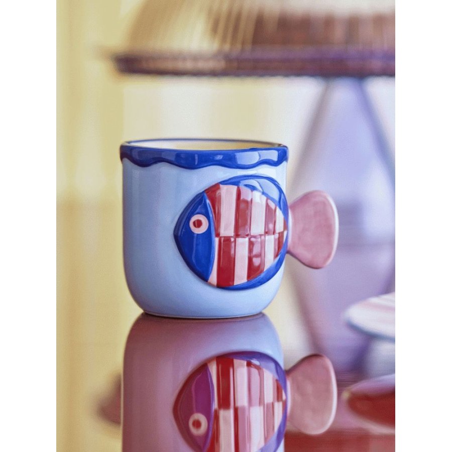 Bloomingville Willy Kop 2 stk. 20 cl, Multi