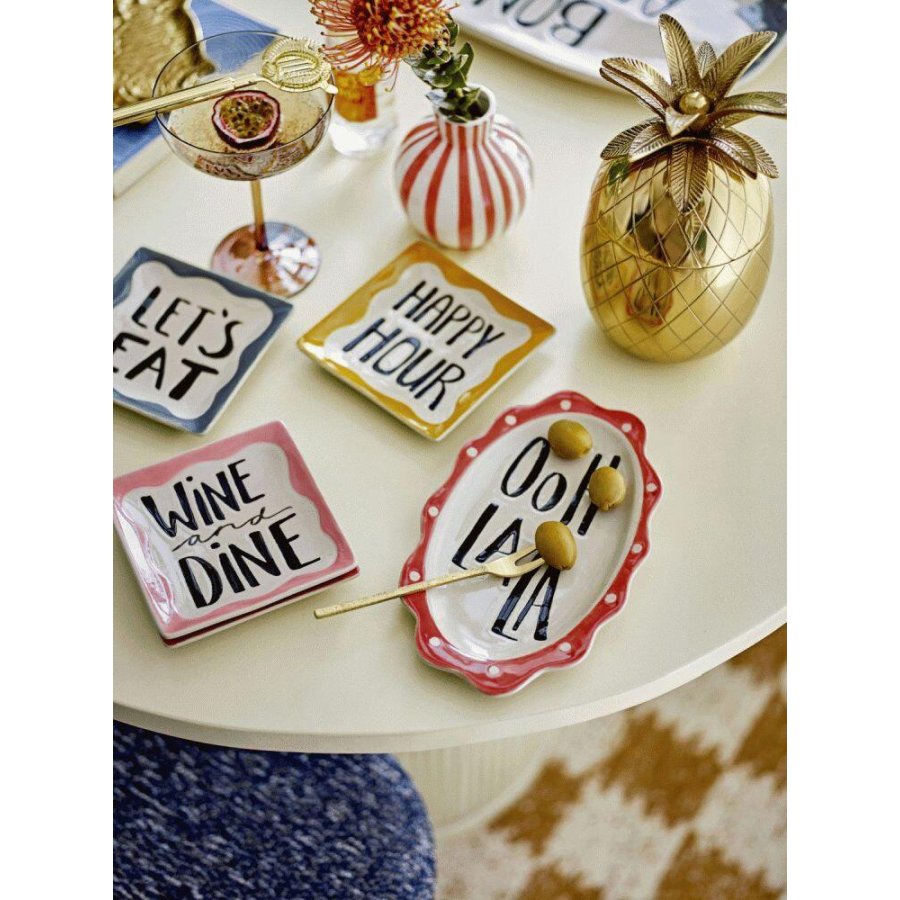 Bloomingville Soline Teller 4er Set 13 cm, Multi