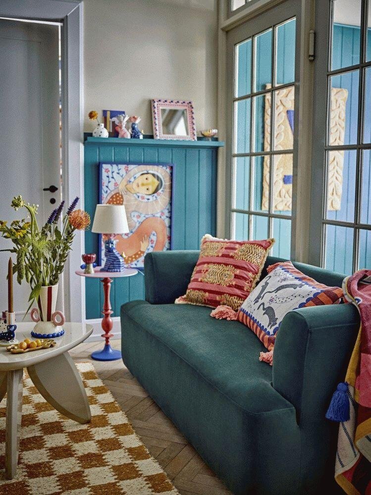 Bloomingville Hyldia Vase H21 cm, Multi