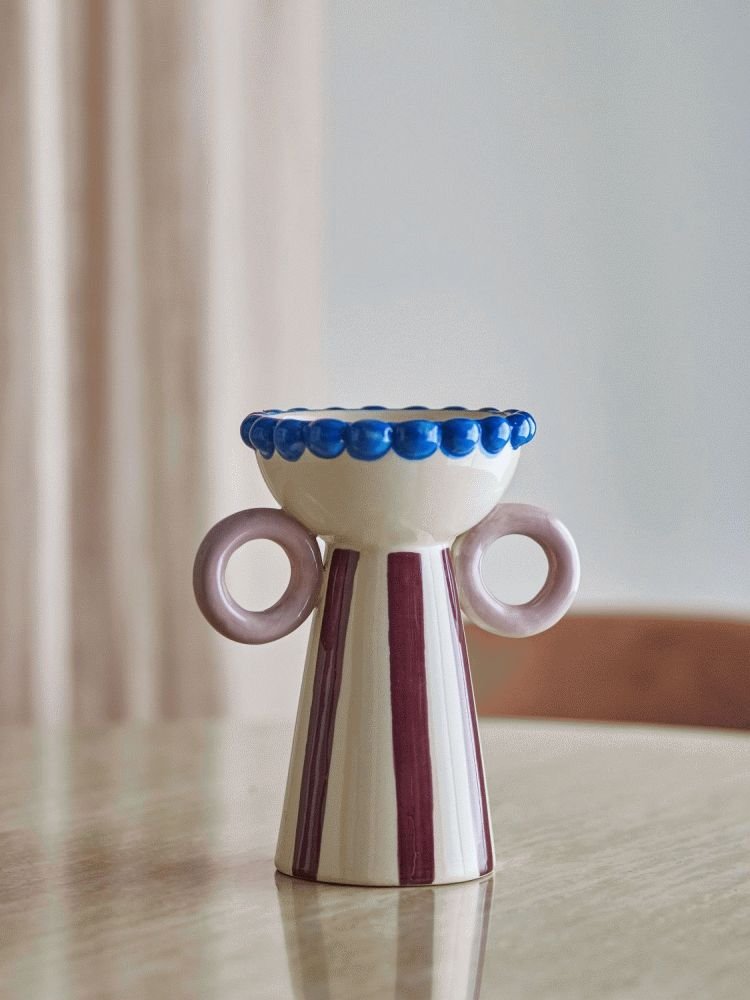 Bloomingville Hyldia Vase H21 cm, Multi