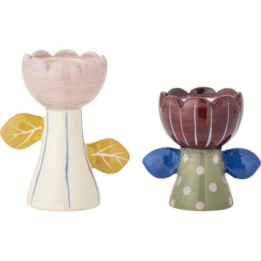 Bloomingville Florita Lysestage 2 stk, Multi