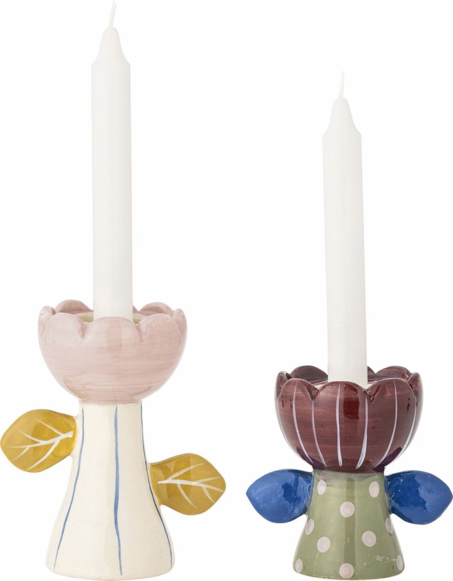 Bloomingville Florita Lysestage 2 stk, Multi