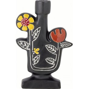 Bloomingville Vivielle Lysestage H21 cm, Sort