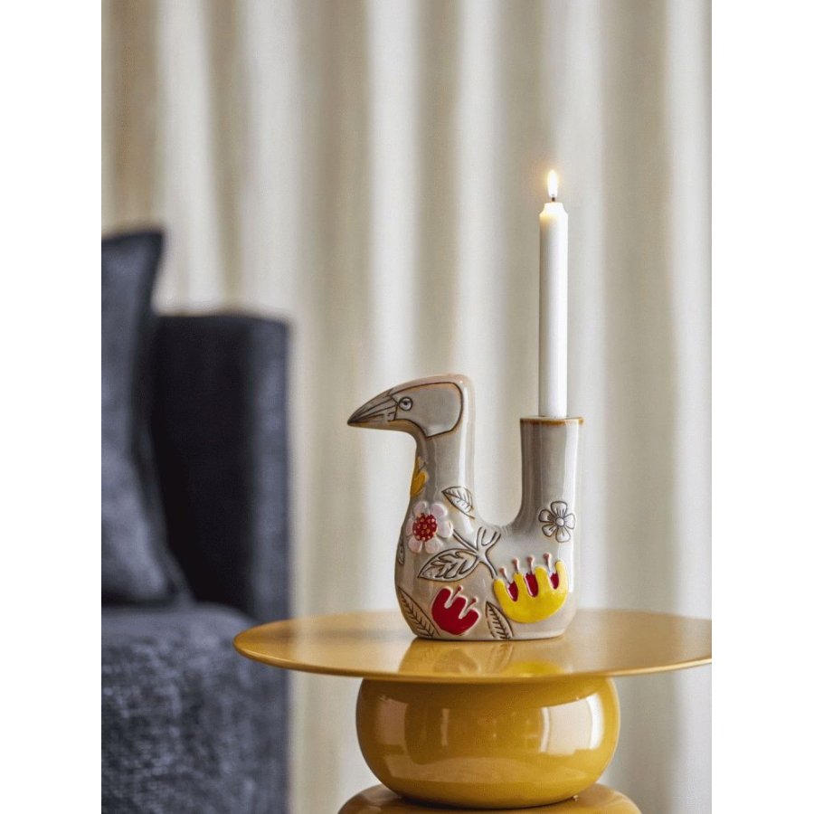 Bloomingville Vivielle Lysestage H21 cm, Multi