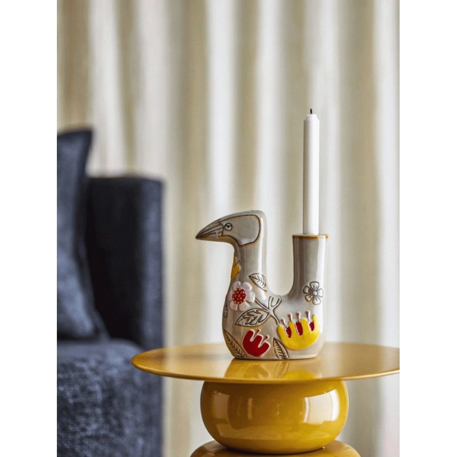 Bloomingville Vivielle Lysestage H21 cm, Multi