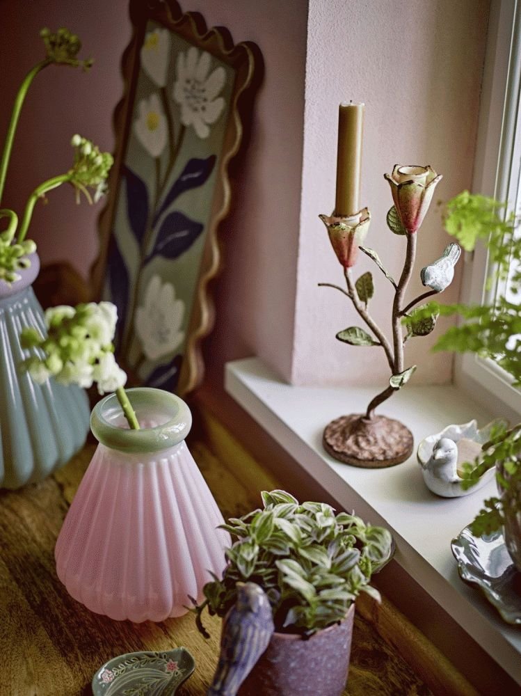 Creative Collection Judith Vase H20 cm, Rosa