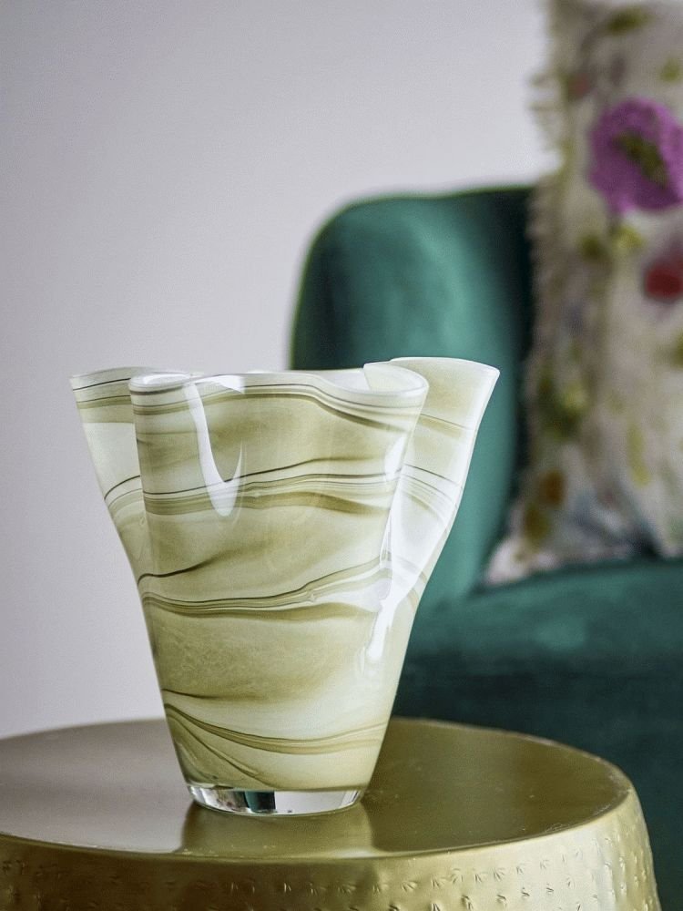 Creative Collection Toryn Vase H24 cm, Gr�n