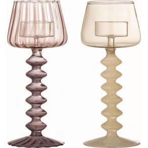 Creative Collection Daze Fyrfadsstage 2 stk. H20,5 cm, Rosa