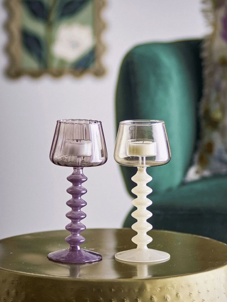 Creative Collection Daze Fyrfadsstage 2 stk. H20,5 cm, Rosa