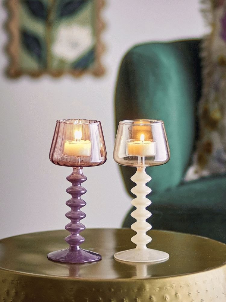 Creative Collection Daze Fyrfadsstage 2 stk. H20,5 cm, Rosa