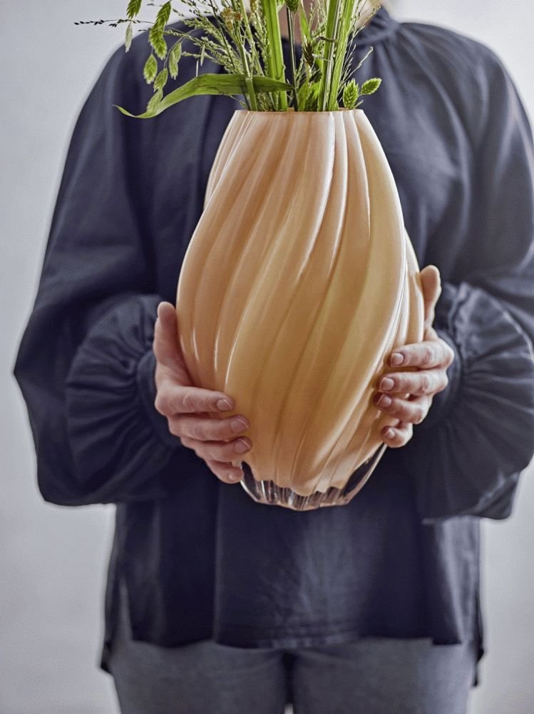 Creative Collection Kanji Vase H30 cm, Natur