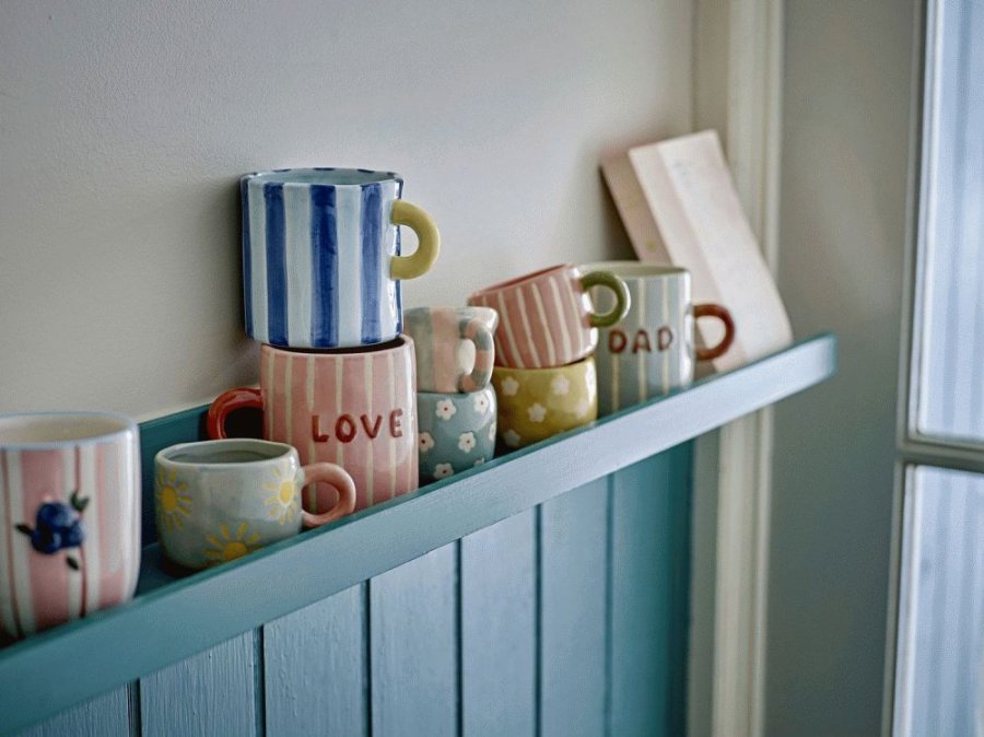 Bloomingville Cherish Krus 32,5 cl, Rosa