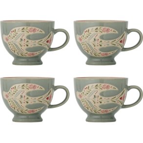 Creative Collection Rosalynde Krus 4 stk. 40 cl, Gr�n