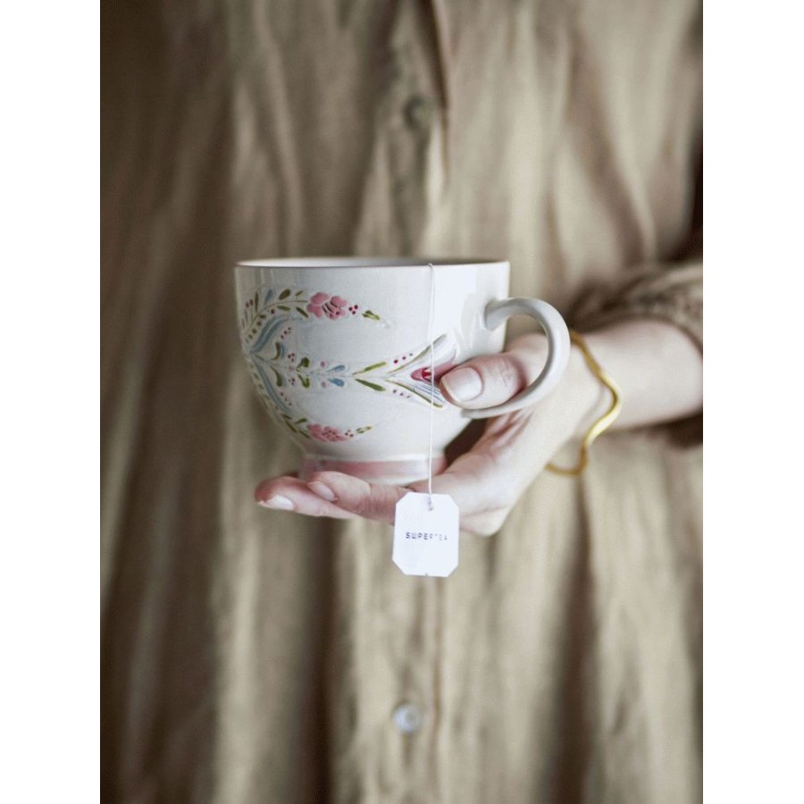 Creative Collection Rosalynde Krus 4 stk. 40 cl, Hvid