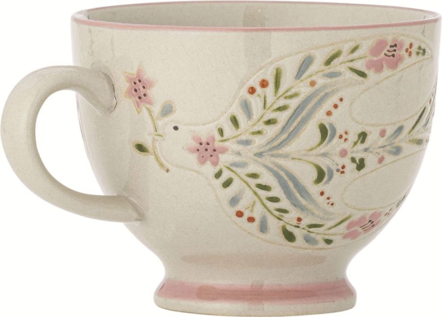 Creative Collection Rosalynde Krus 4 stk. 40 cl, Hvid