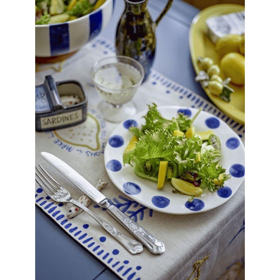 Creative Collection Linora Tallerken 3 stk. 28 cm, Bl�