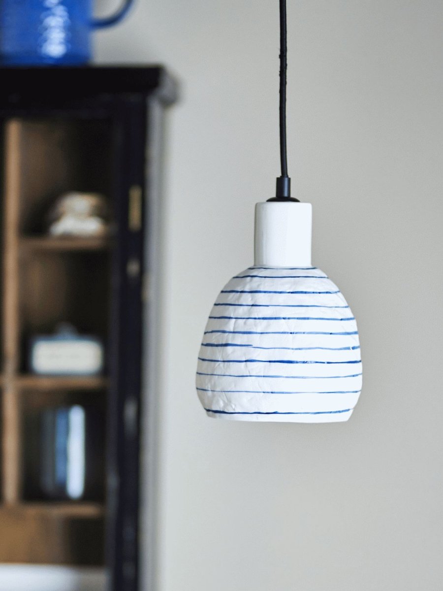 Creative Collection Elga Pendel �14,5 cm, Hvid