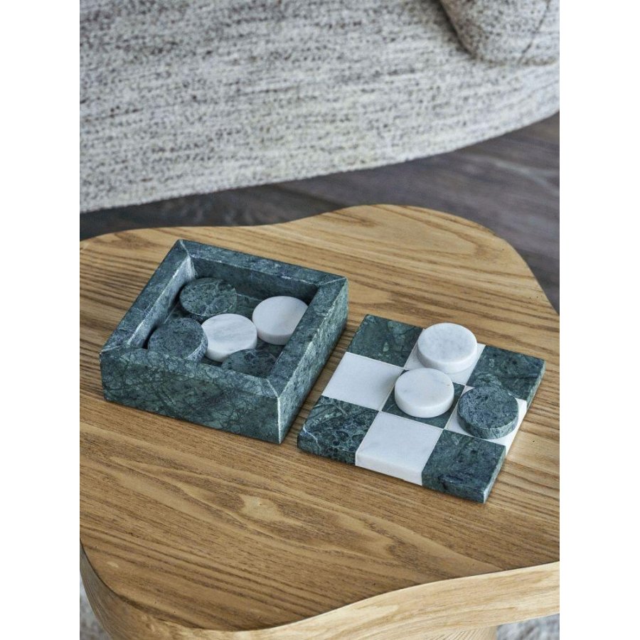 Bloomingville Aske Kryds & Bolle 12x12 cm, Gr�n