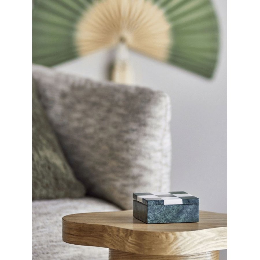 Bloomingville Aske Kryds & Bolle 12x12 cm, Gr�n