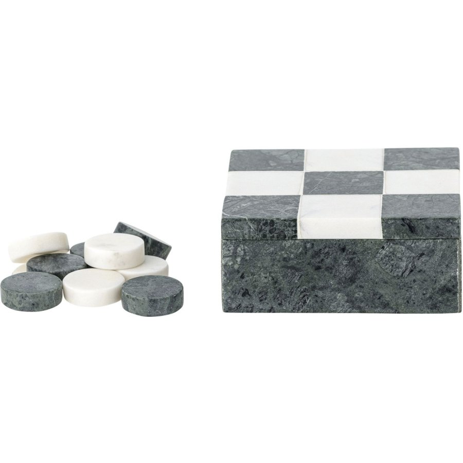 Bloomingville Aske Kryds & Bolle 12x12 cm, Gr�n