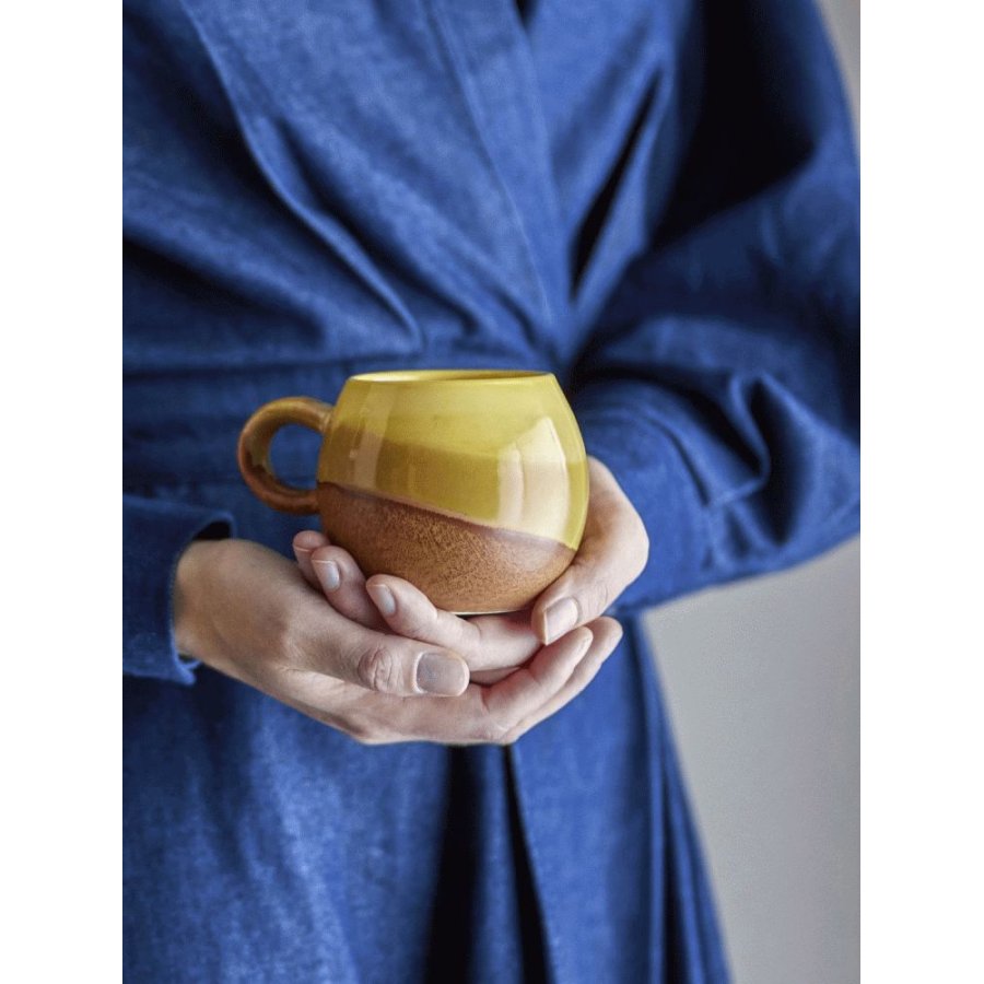 Bloomingville Paula Kop 27,5 cl, Gul