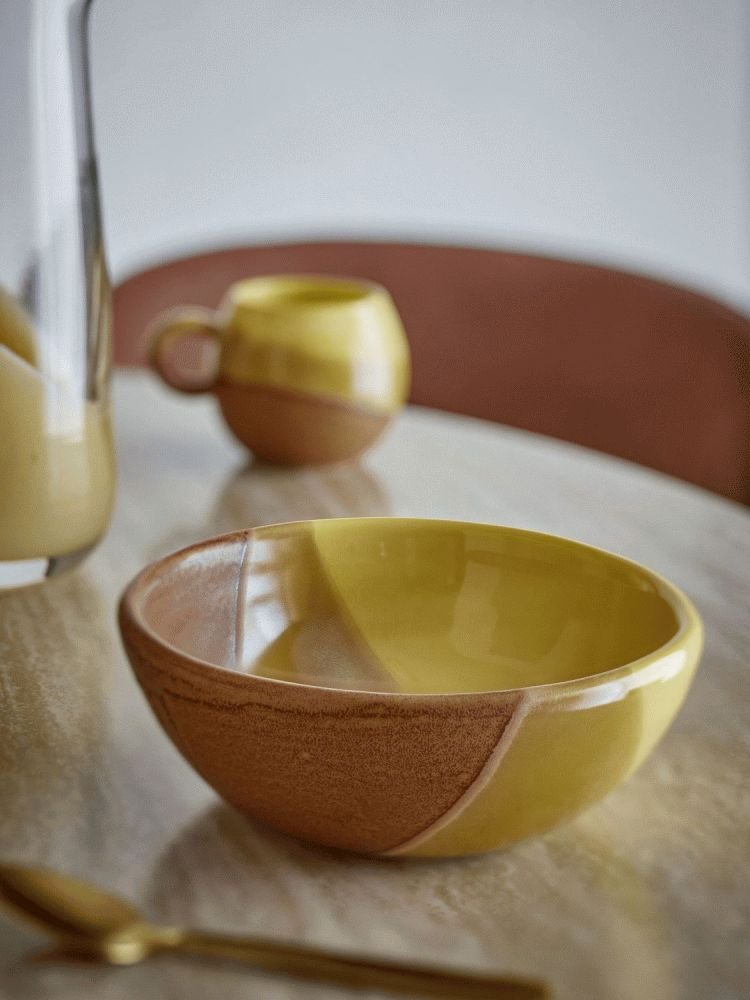 Bloomingville Paula Schale �16 cm, Gelb