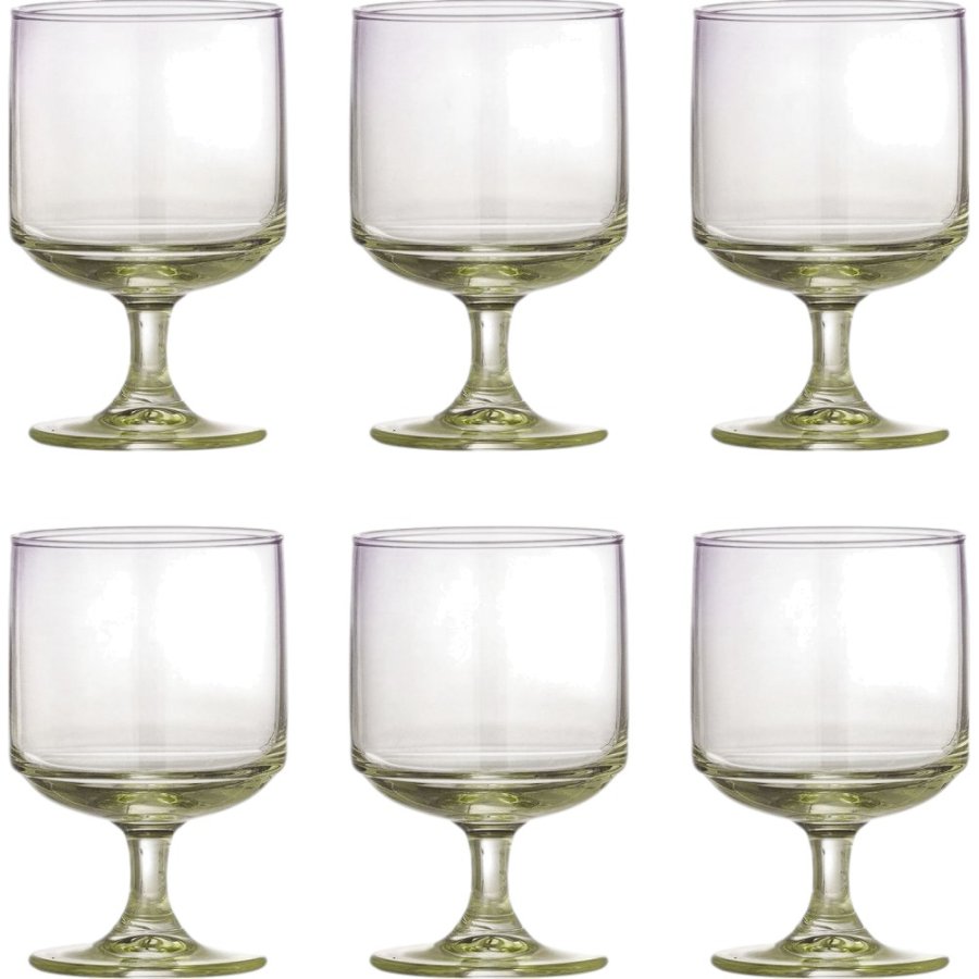 Bloomingville Luciana Drikkeglas 6 stk. 30 cl, Lilla