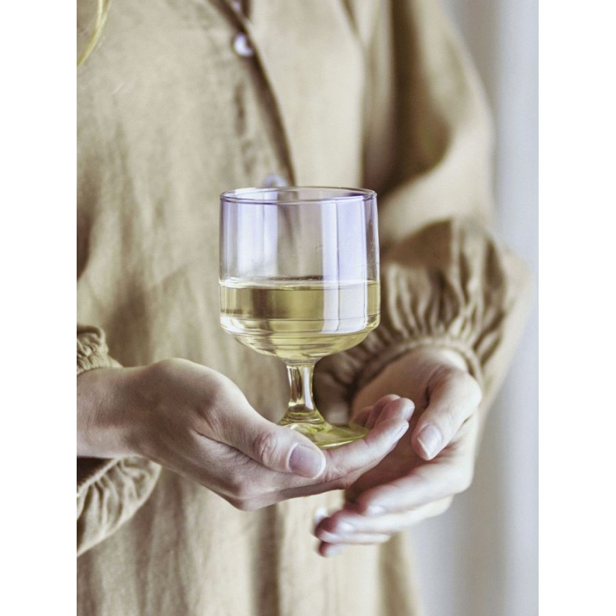 Bloomingville Luciana Drikkeglas 6 stk. 30 cl, Lilla