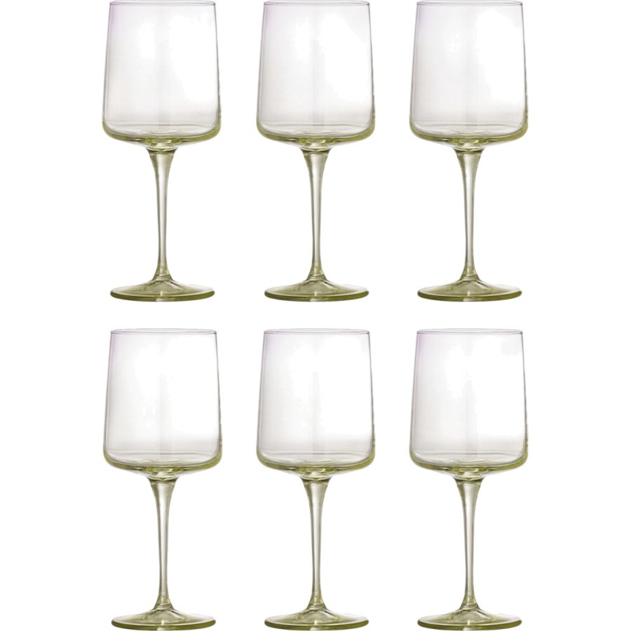 Bloomingville Luciana Vinglas 6 stk. 43 cl, Lilla