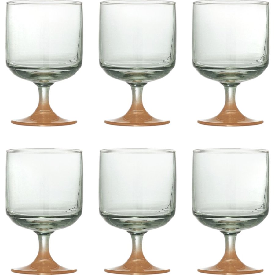 Bloomingville Signe Drikkeglas 6 stk. 30 cl, Multi