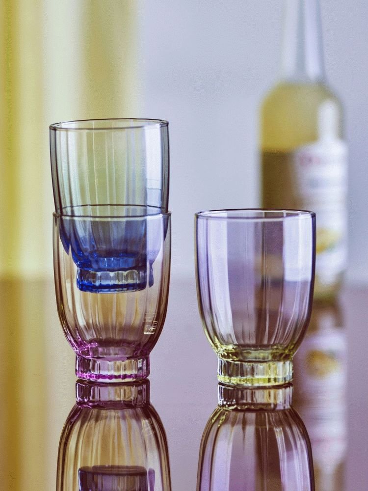 Bloomingville Nicoline Drikkeglas 6 stk. 33 cl, Multi