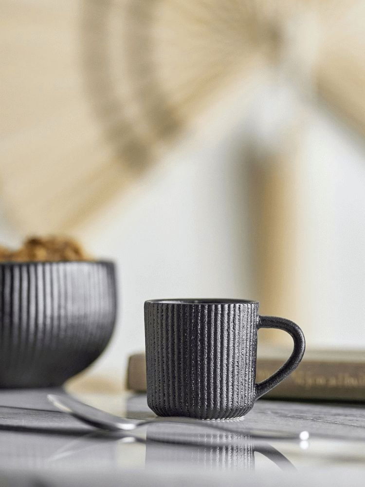 Bloomingville Neri Espressokop 7,5 cl, Sort