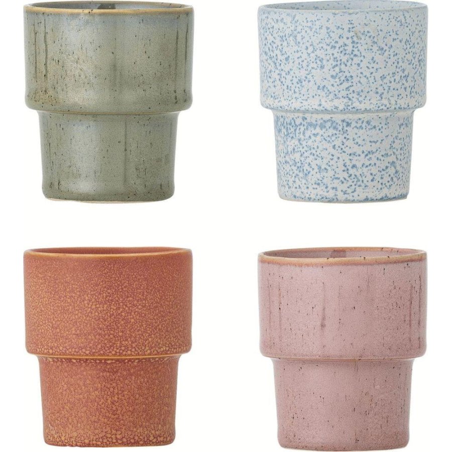 Bloomingville Ewan Espressokop 4 stk. 7,5 cl, Multi