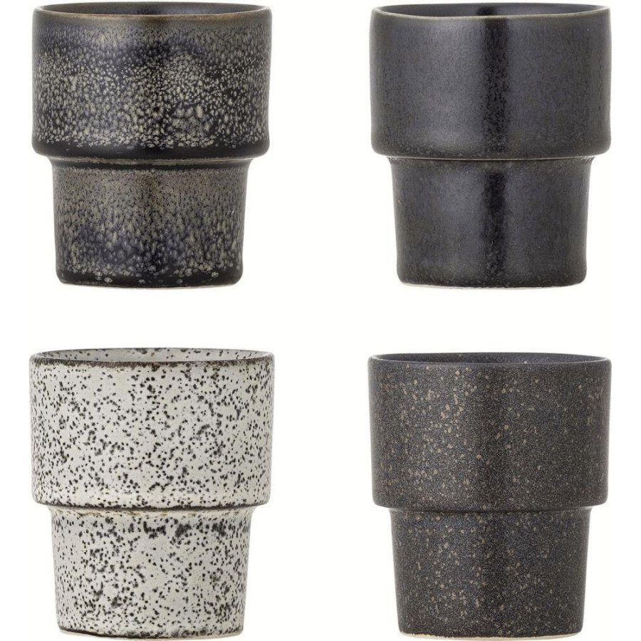 Bloomingville Ewan Espressokop 4 stk. 7,5 cl, Brun