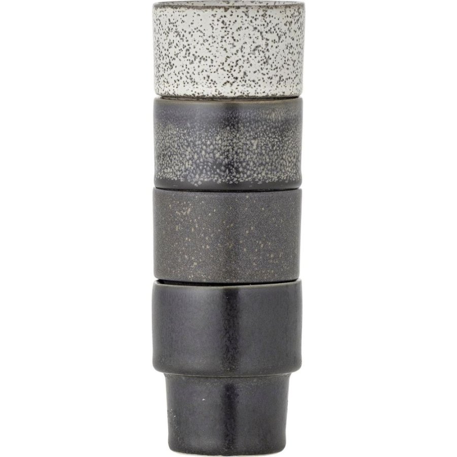 Bloomingville Ewan Espressokop 4 stk. 7,5 cl, Brun