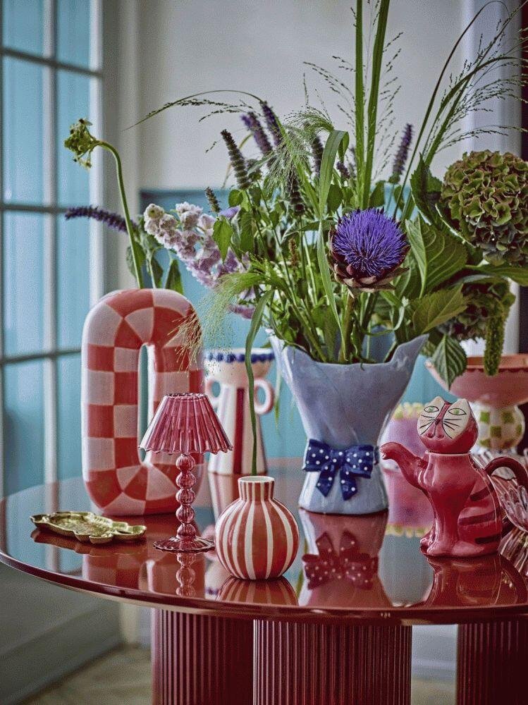 Bloomingville Fian Vase H11 cm, Orange