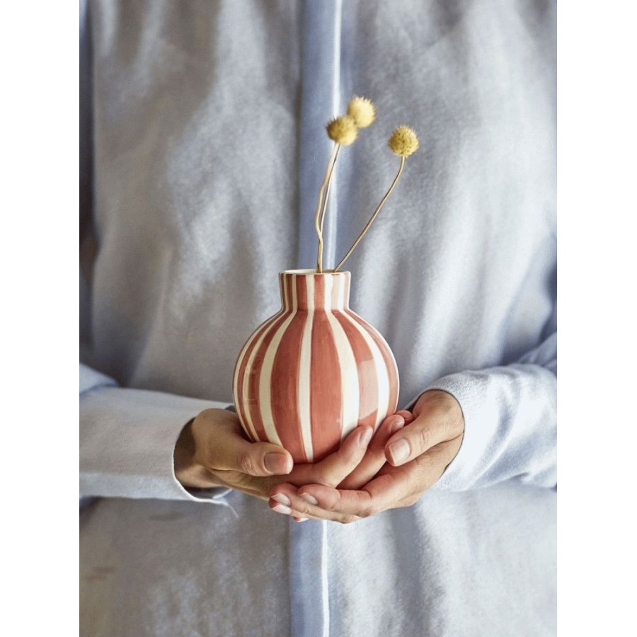 Bloomingville Fian Vase H11 cm, Orange