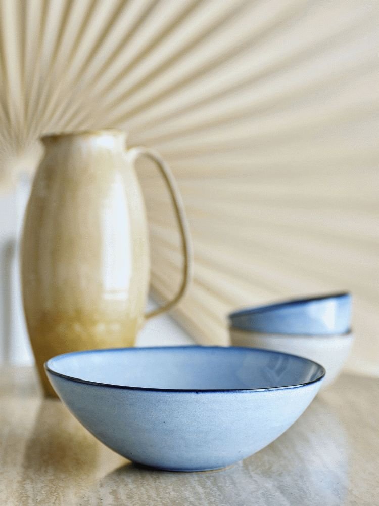 Bloomingville Sandrine Schale �26,5 cm, Blau