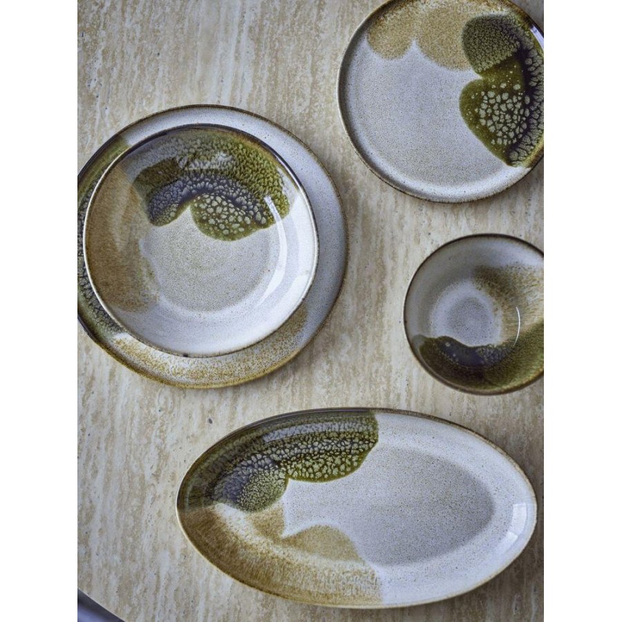 Bloomingville Jules Teller 28,5 cm, Gr&uuml;n