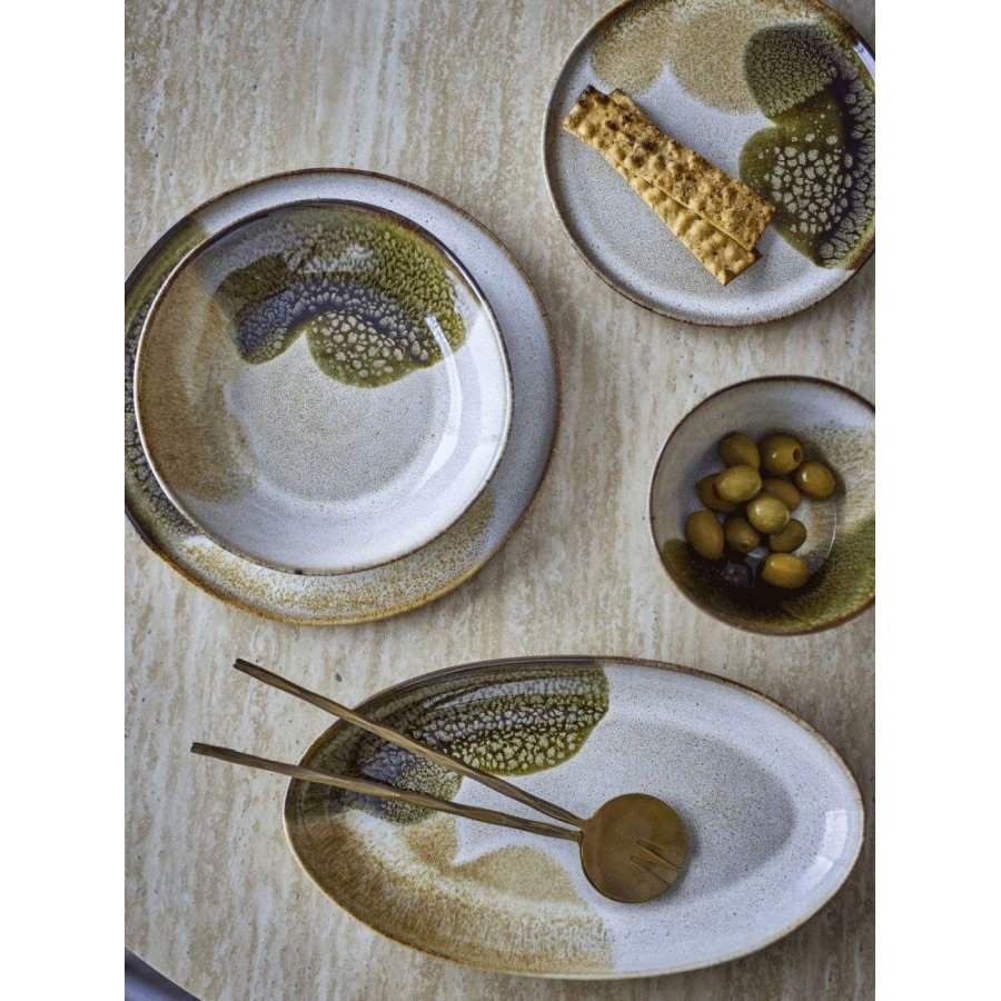 Bloomingville Jules Teller 22 cm, Gr&uuml;n